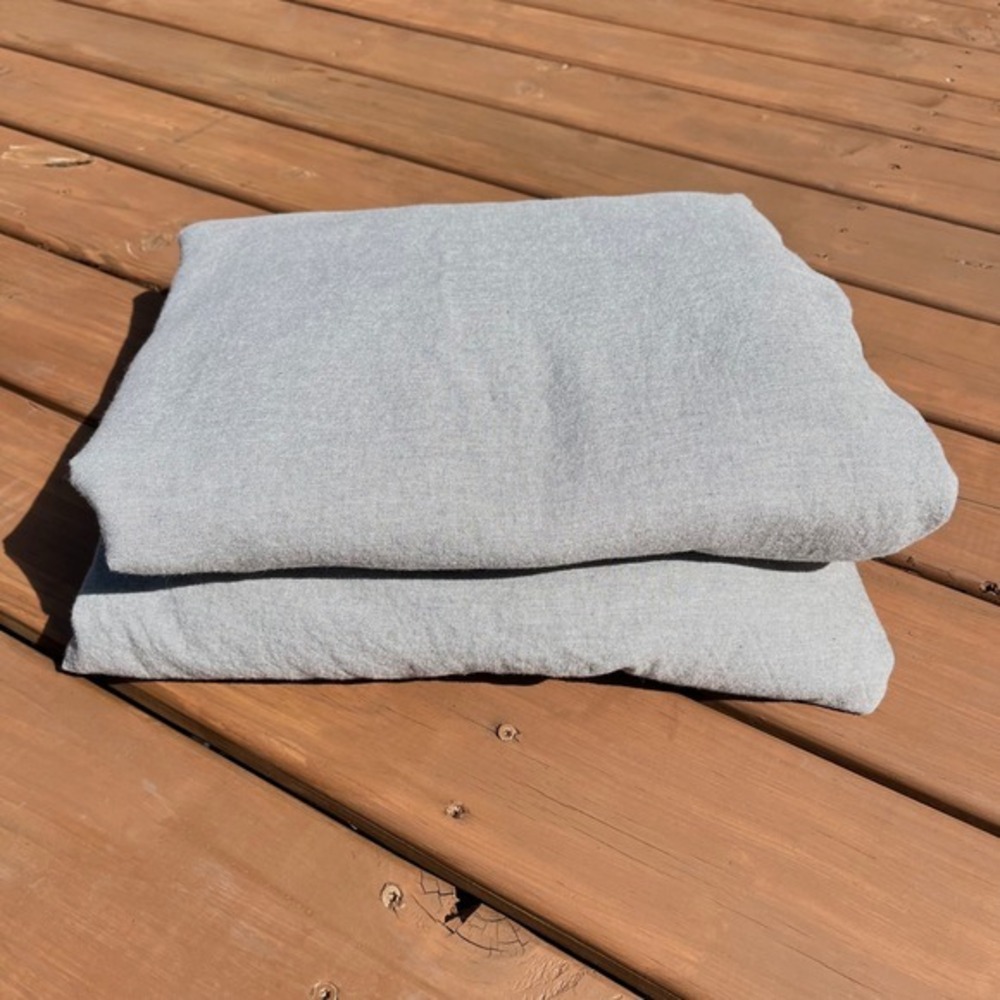Brooklinen Duvet Cover Heathered Cashmere Gray King/California King